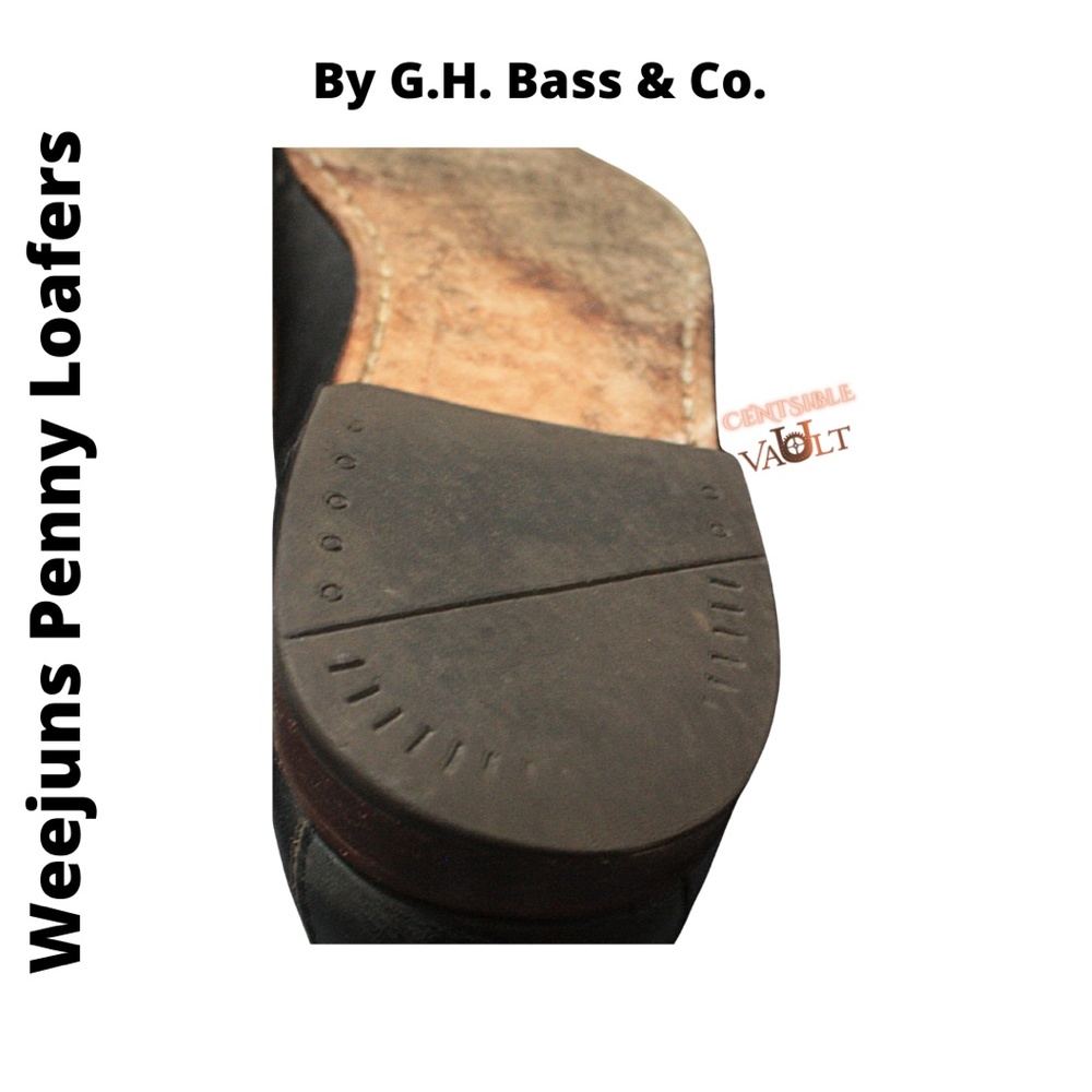 Weejuns Men’s Dress Shoes Size 10D Penny Loafers by G.H. Bass & Co. - Picture 5 of 7